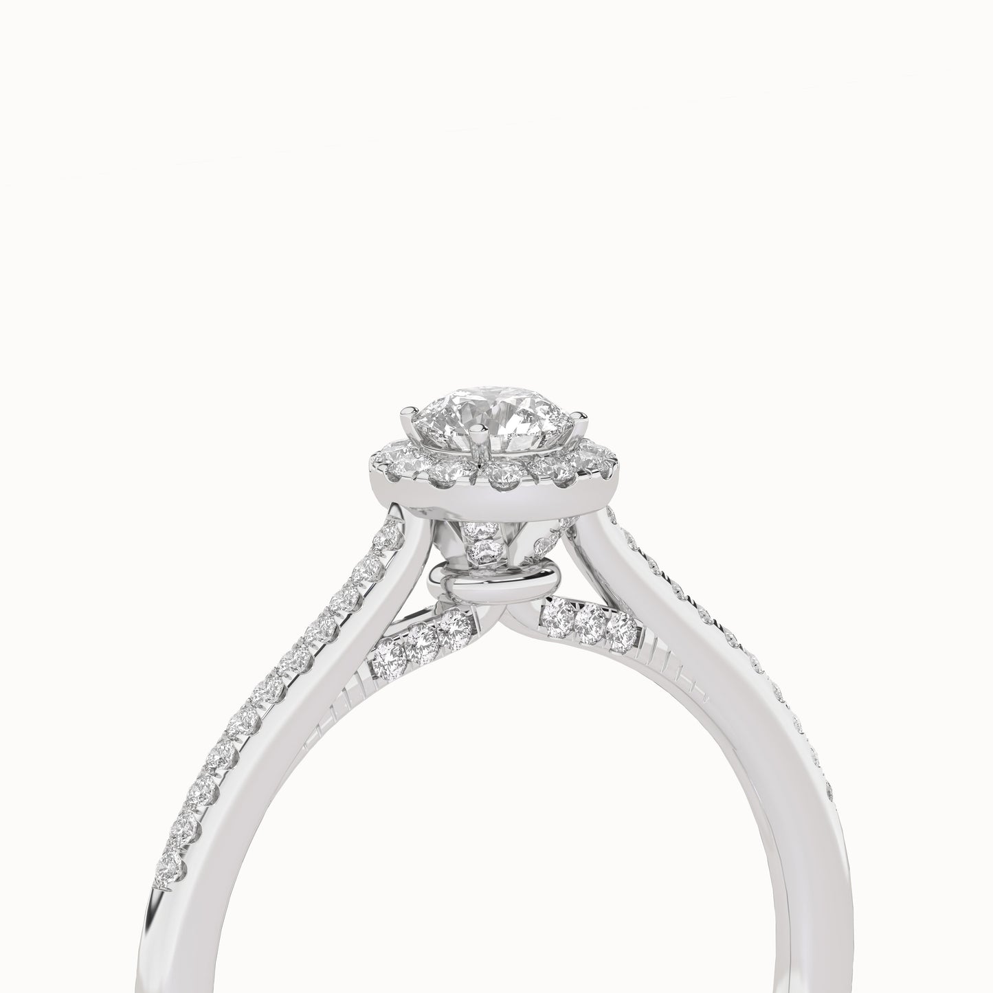 Signature Round Halo Ring