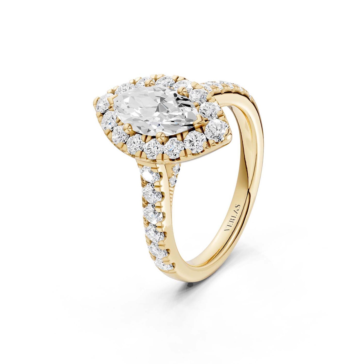 Signature Marquise Halo Ring