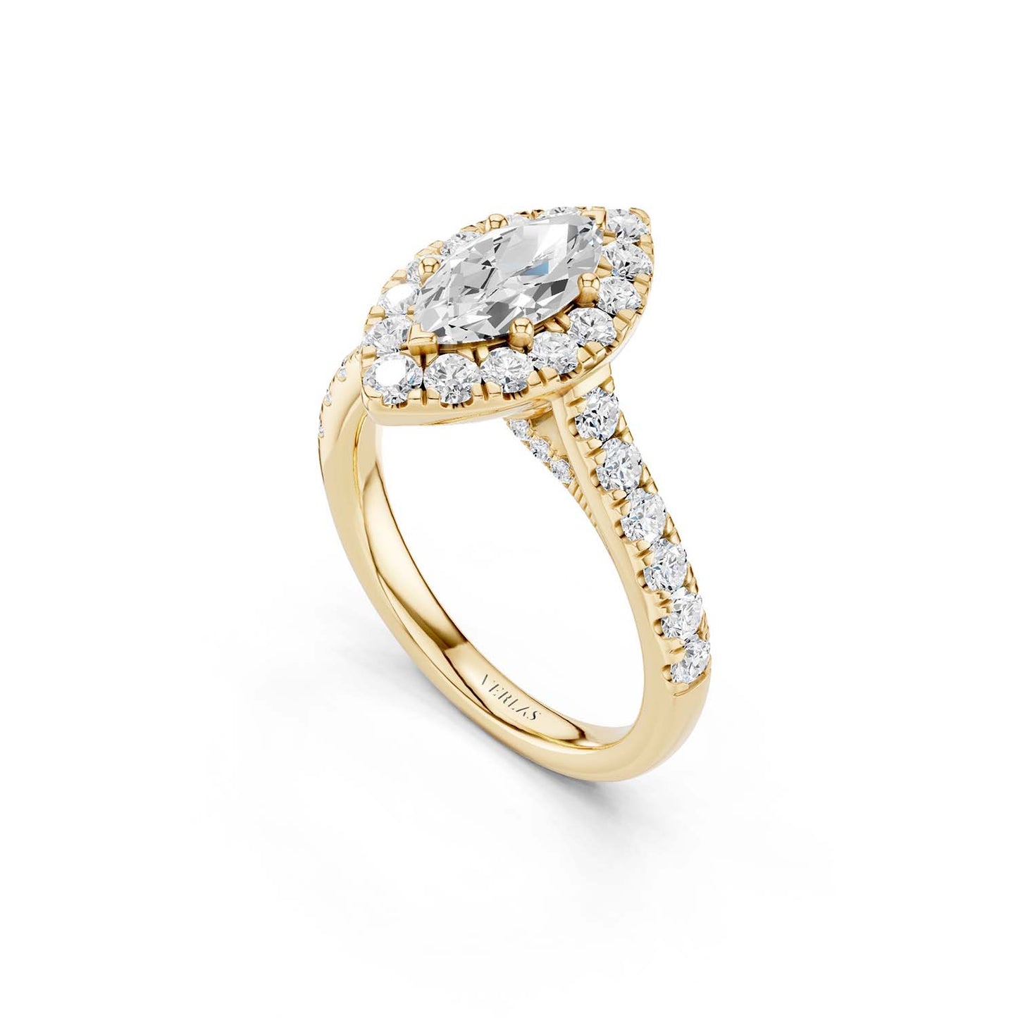 Signature Marquise Halo Ring
