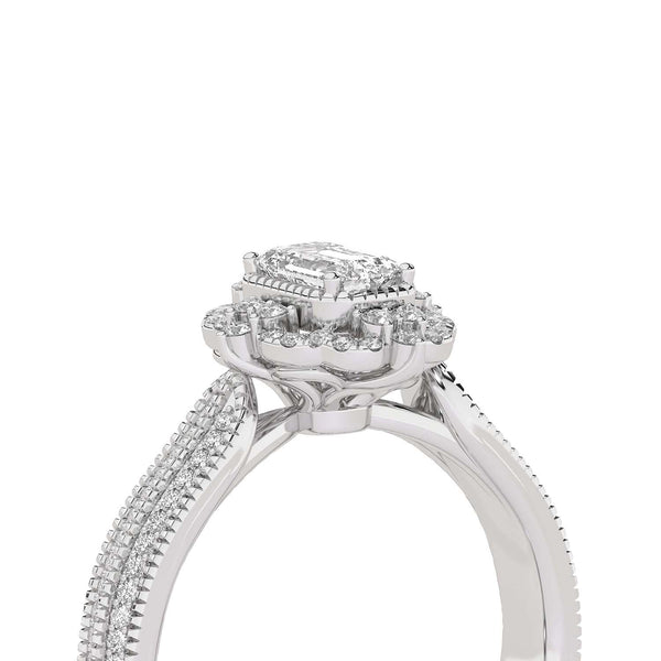 Ornate Emerald Ring