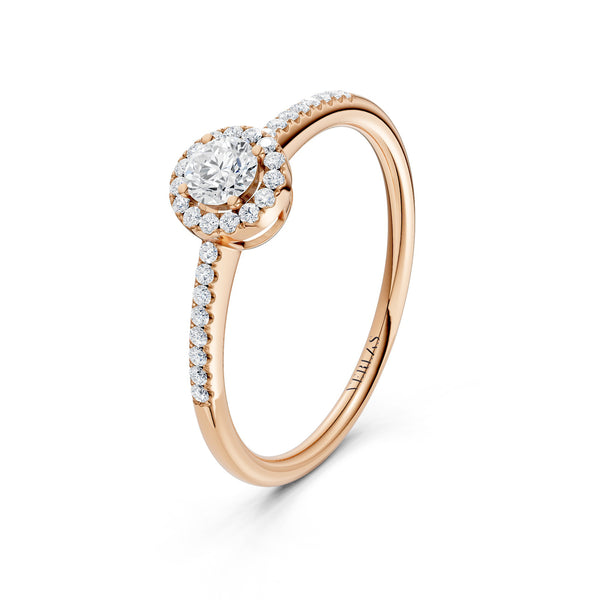 My Signature Round Halo Ring