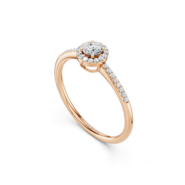 My Signature Round Halo Ring