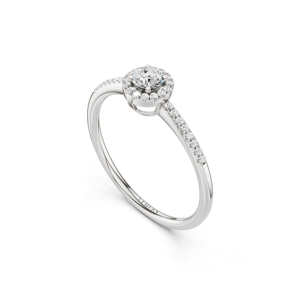 My Signature Round Halo Ring