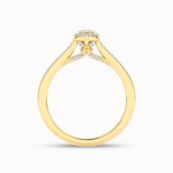 Signature Marquise Halo Ring_Product Angle_1/3-3