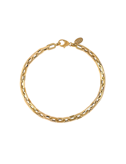 Oval Box Link Bracelet