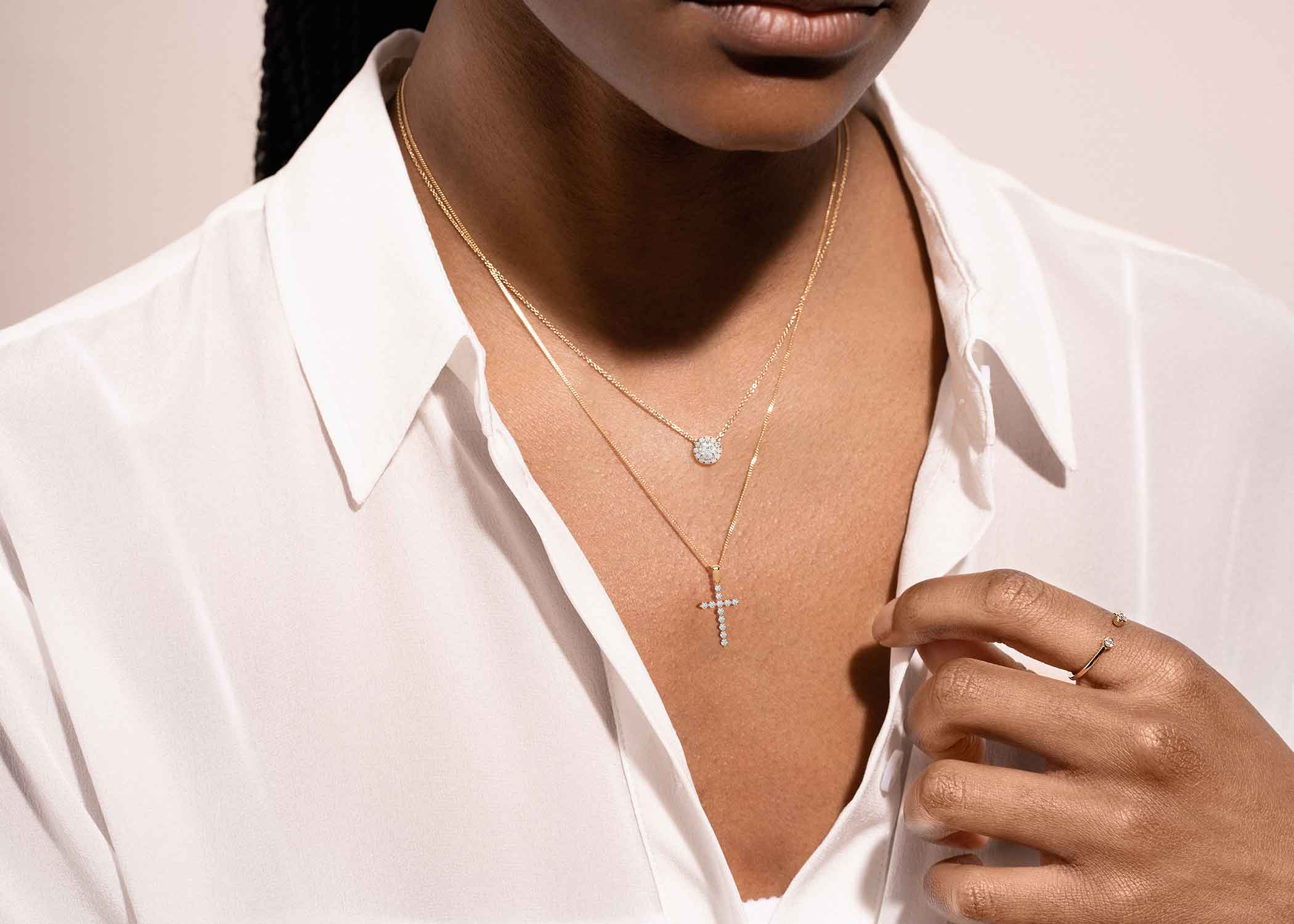 Forever Cross Necklace - Necklace 
